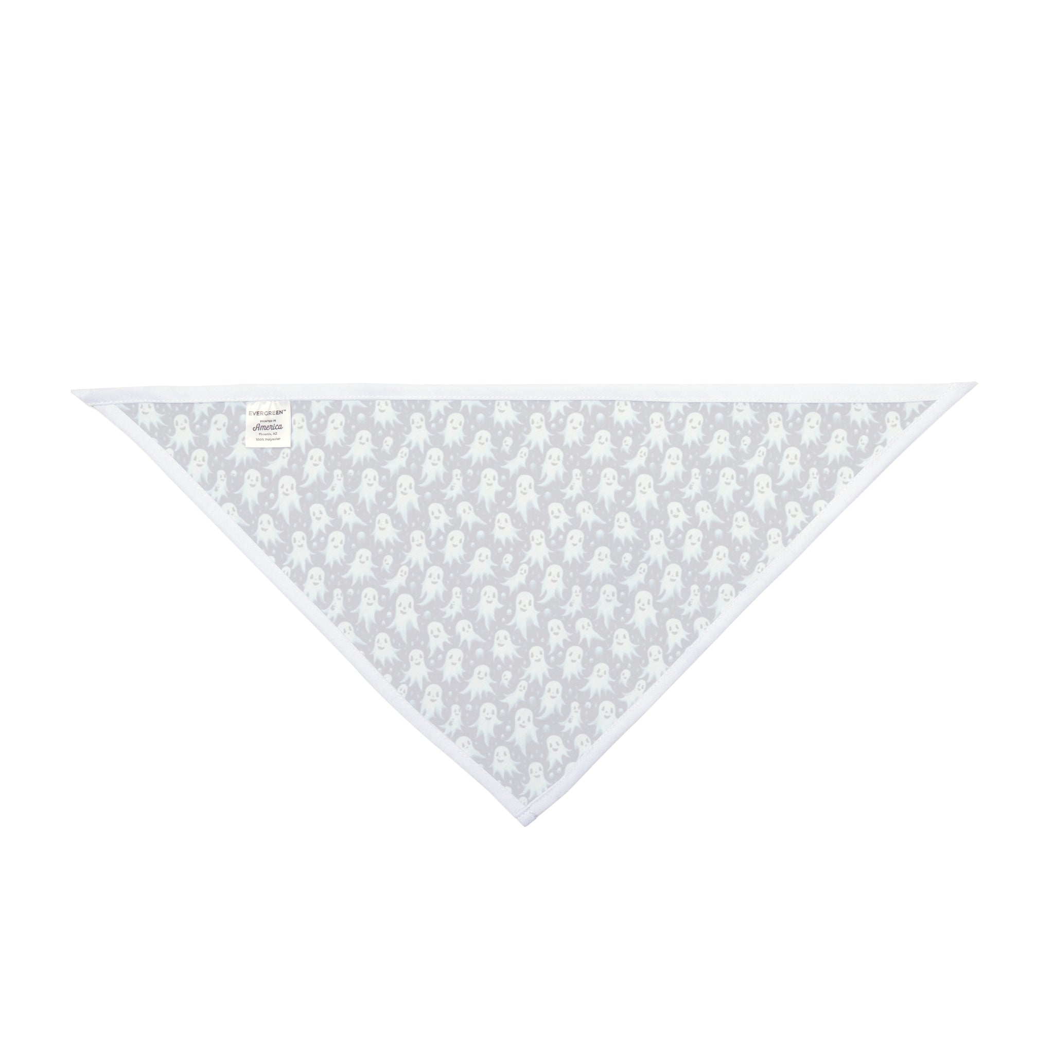 Midnight Mischief: A Thousand Friendly Ghosts Pattern - Pet Bandana Pet Zen