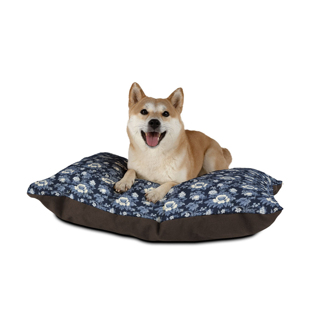 Midnight Blue Garden in Bloom - Pet Bed Pet Zen