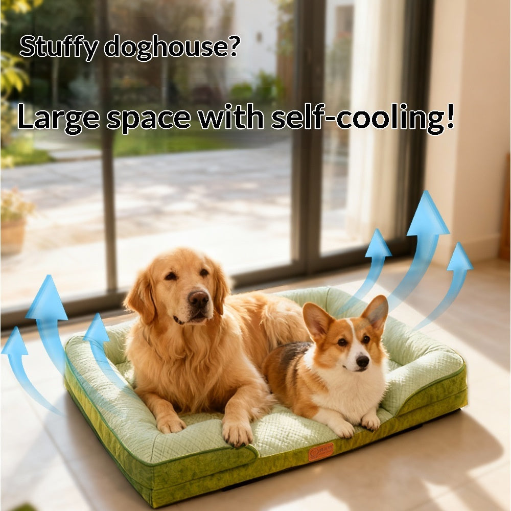 Summer Cooling Detachable And Washable Dog Bed Cat Sofa Pet Nest