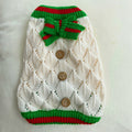 Hollow-out Knitted Sweater Pet Clothing Dog Apparel Knitted Sweater