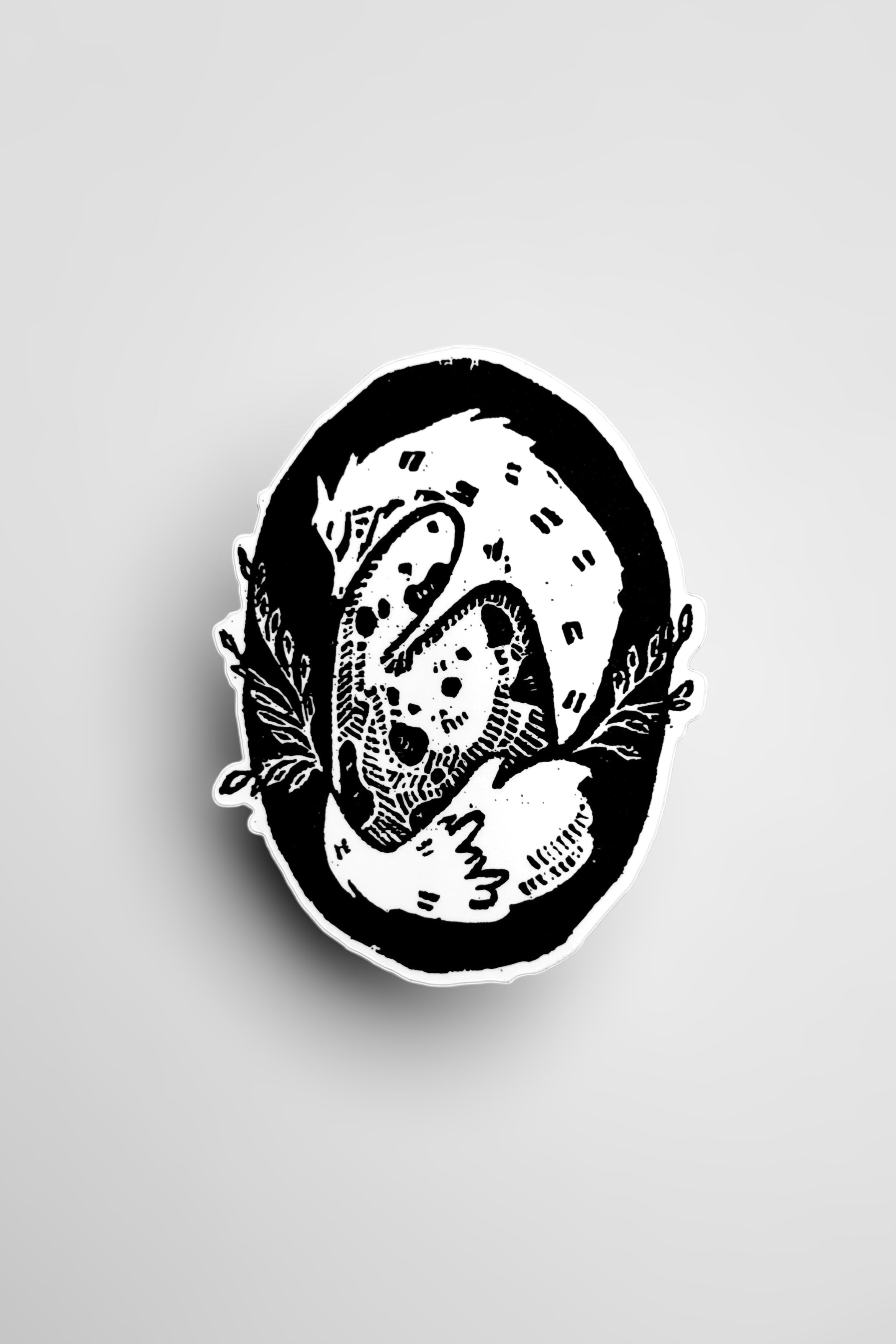 The Fox and the Egg Sticker