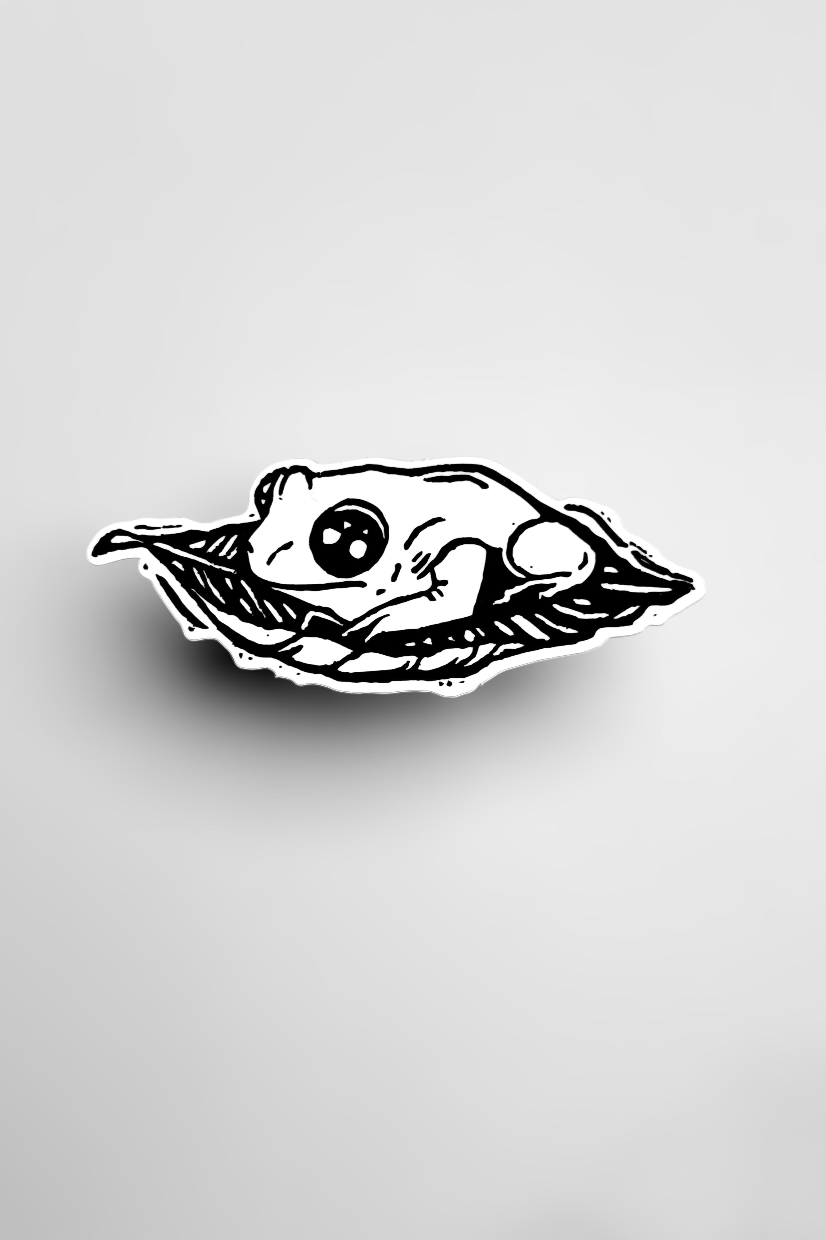 Little Frog Sticker