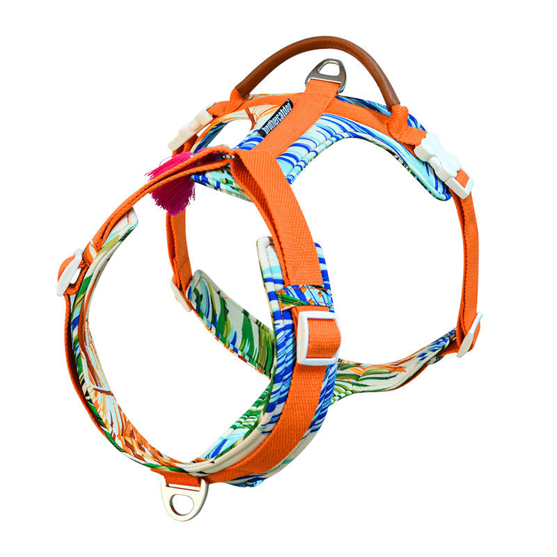 A Dog Chest Strap Prevents Medium And Large From Breaking Off In The Summer