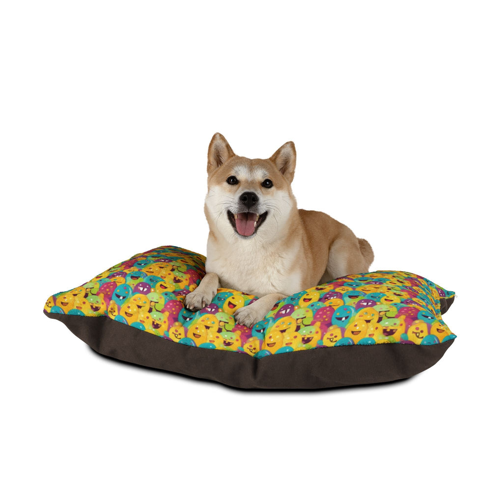 Giggle Crowd of Rainbow Blob Critters - Pet Bed Pet Zen