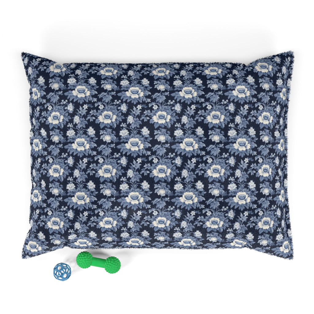 Midnight Blue Garden in Bloom - Pet Bed Pet Zen
