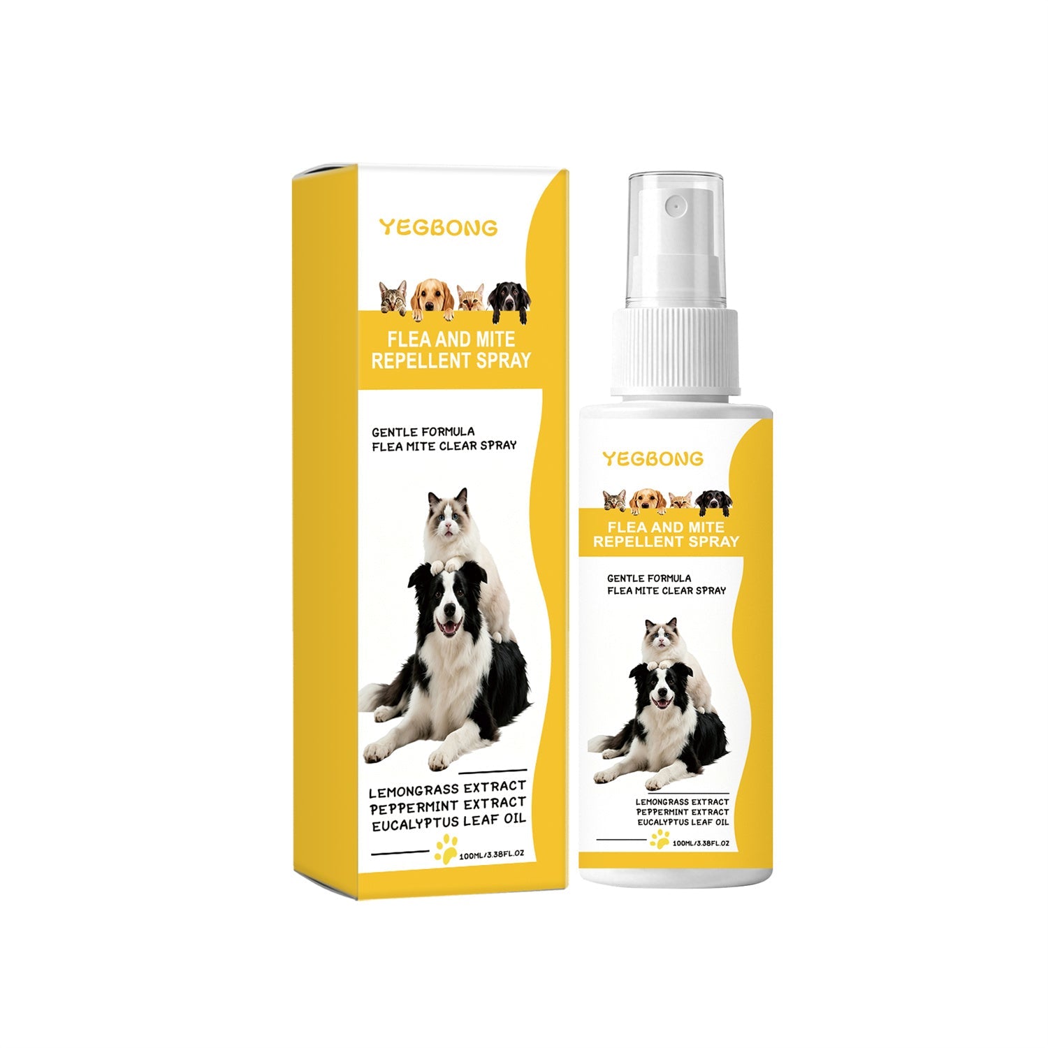 Flea And Mite Repellent Spray