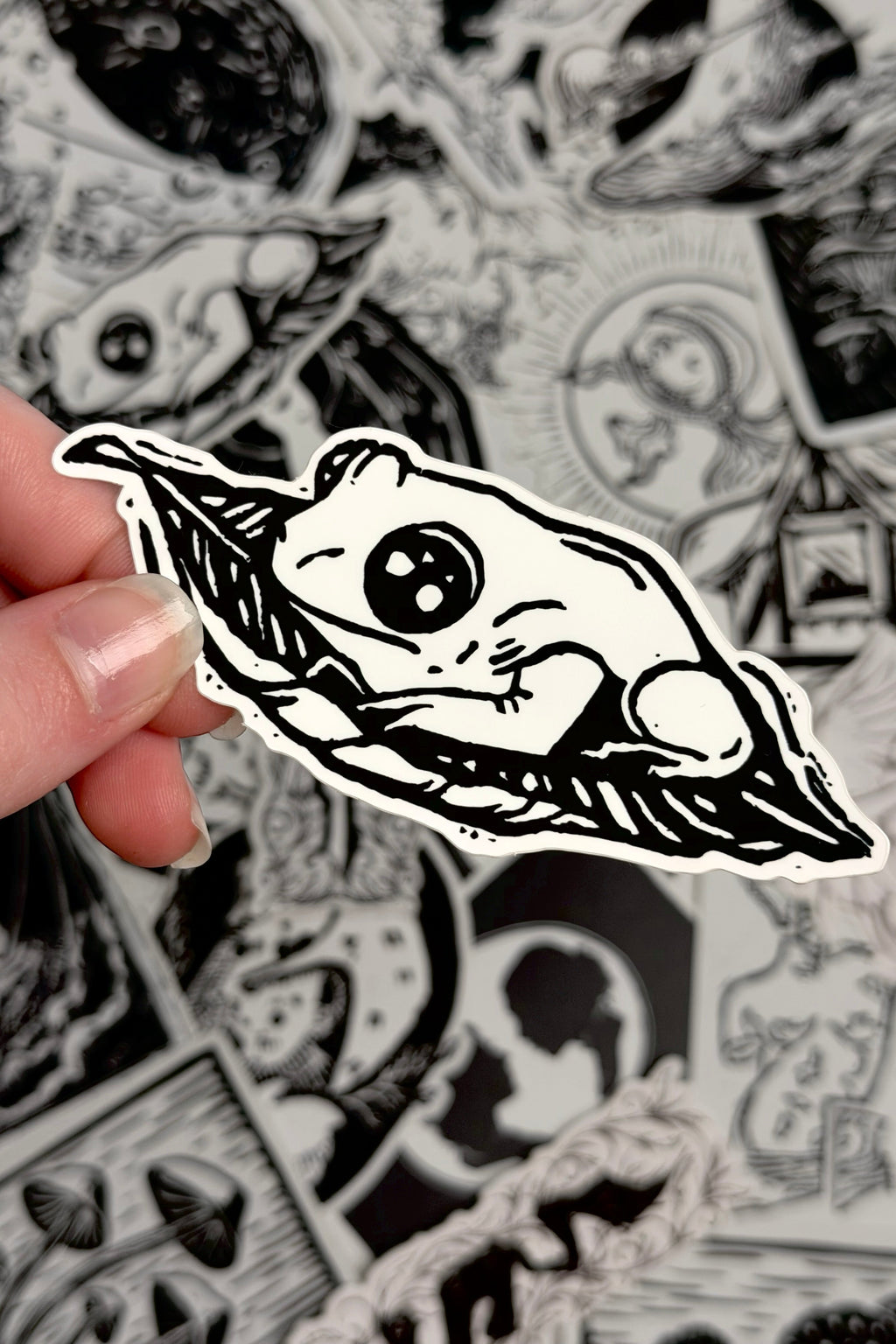 Little Frog Sticker