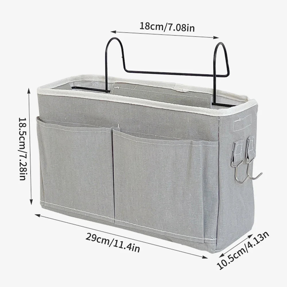 Dormitory Bedside Hanging Bag Storage Basket Storage Bag Miscellaneous Basket Bedside Storage Artifact