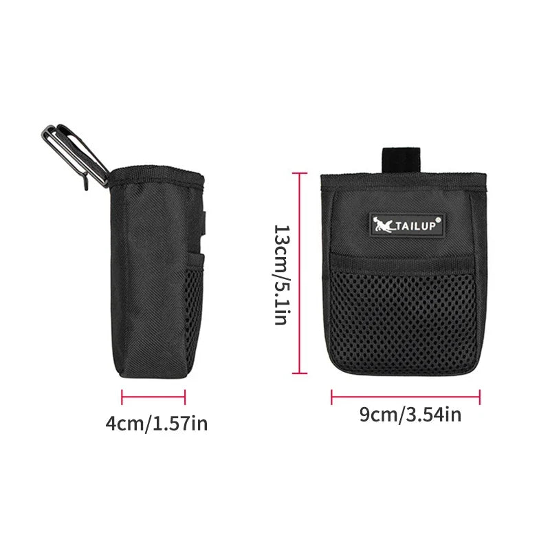 1PC Mini Portable Pet Summer Supplies Dog Snack Bag Outdoor Training Bag Convenient Carry-On for Dogs