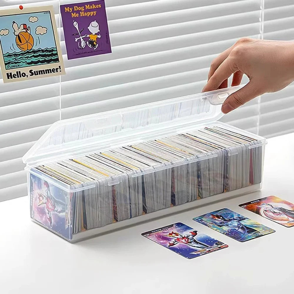 1PC Card Box Game Card Card Storage Box Portable Board Game Plastic Box Organizer Box
