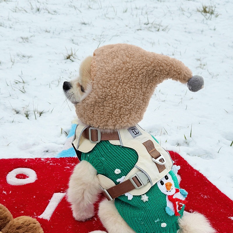 Cute Casual Winter Pet Hooded Hat