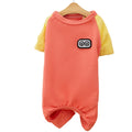 Cute Cartoon Patch Pet Jumpsuits - Soft Fleece Onesie For Small Dogs  Cats