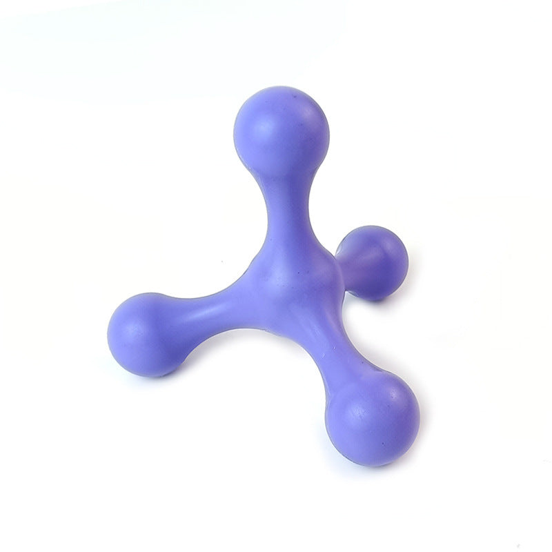 Silicone Toy For Small And Medium Dogs Biter Grinding Teeth Relieves Boredom Three Legs