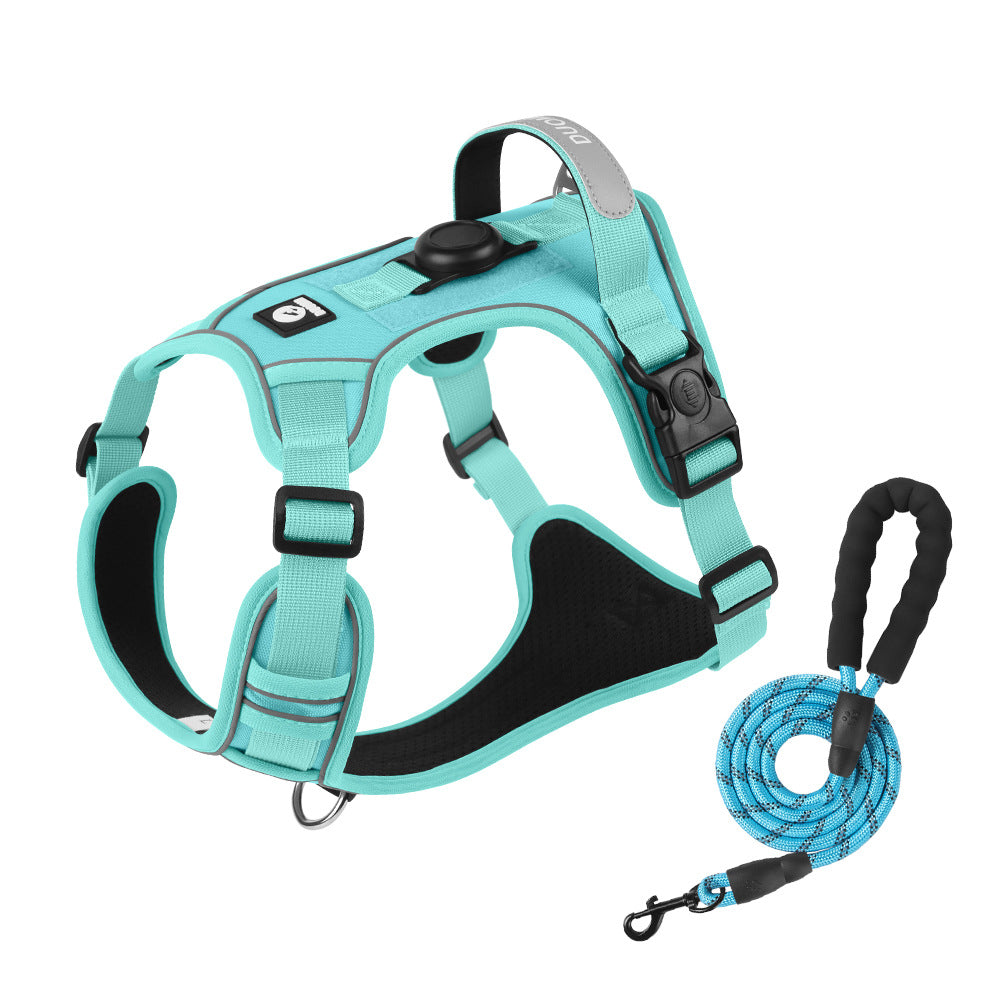 Anti Breaking Loose Big Dog Chest Strap Reflective Medium Large Dog